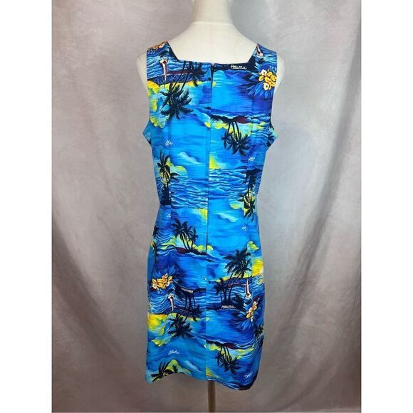 Vintage 1990s Royal Creations Hawaii Tiki Dress - Picture 4 of 8